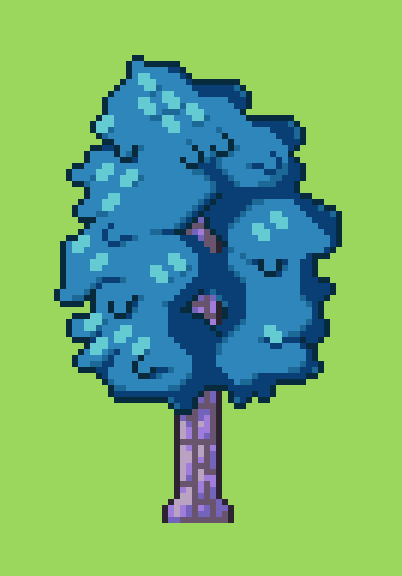 Fluffy tree